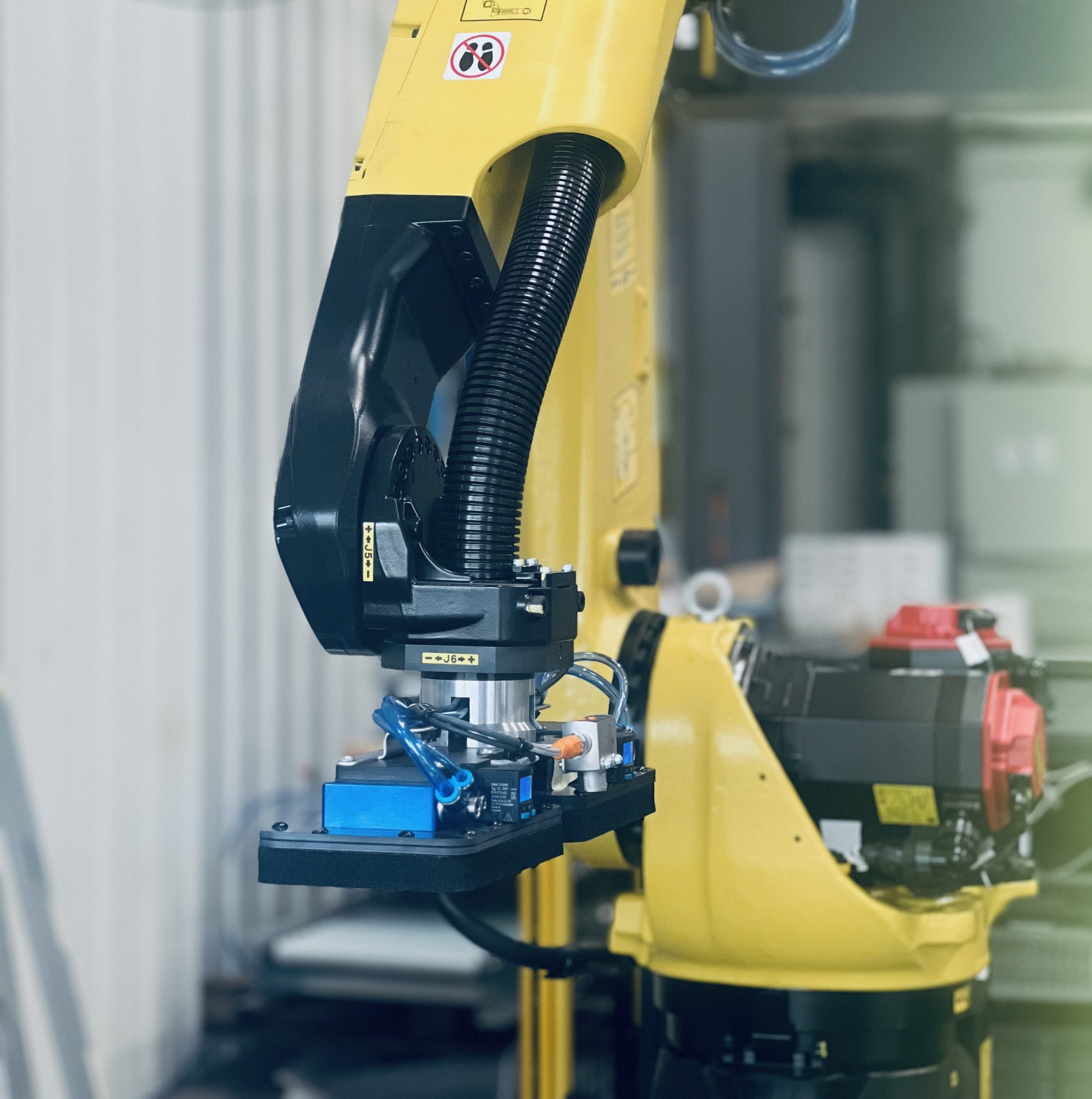 Robot fanuc pour paleasy.