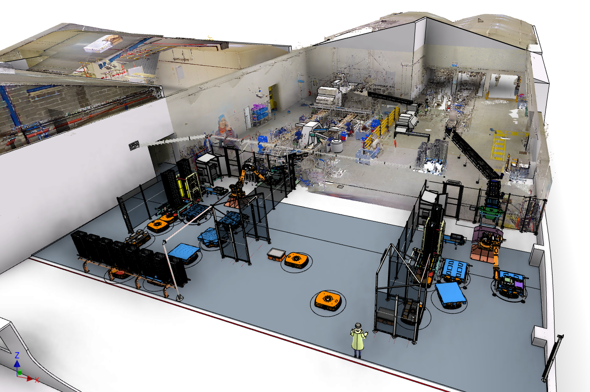 Robot Remplissage Caisses